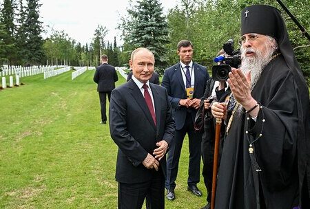Встреча Владимира Путина с архиепископом Ситкинским и Аляскинским Алексием