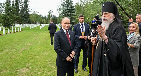 Preview Встреча Владимира Путина с архиепископом Ситкинским и Аляскинским Алексием