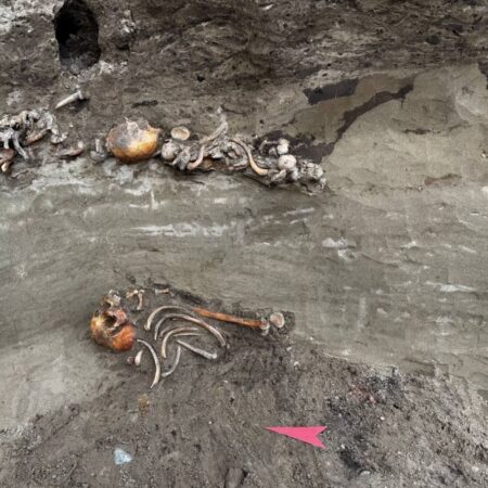 В Красноярске обнаружили массовое захоронение XVII века