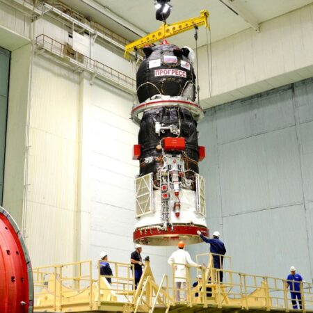 Роскосмос объявил дату запуска грузового корабля «Прогресс МС-32» к МКС
