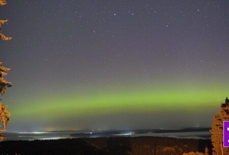 Петербург встретил осень в объятиях северного сияния: фоторепортаж