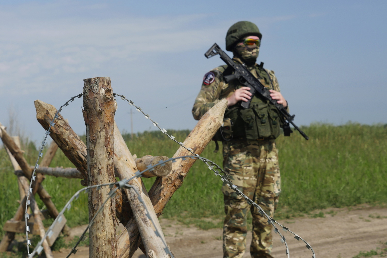 Preview «БАРС – Брянск»: На страже границы – фото боевой учебы добровольческой бригады