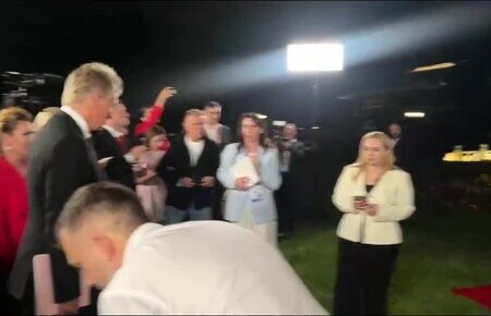 Все готово для пресс-подхода Владимира Путина в Пекине