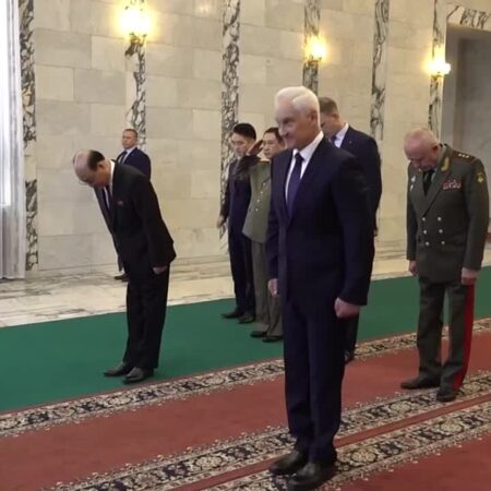 Министр обороны России Андрей Белоусов посетил торжественный прием в посольстве КНДР