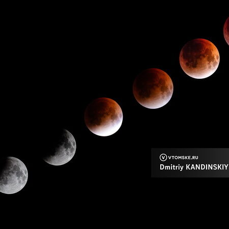 Яркие моменты полного лунного затмения 2025 года, известного как «Кровавая Луна»