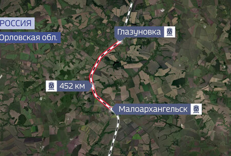 Установлены личности погибших при взрыве на железной дороге в Орловской области