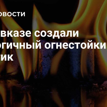 В Кабардино-Балкарии создан инновационный экологичный огнестойкий пластик