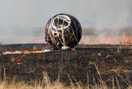 Возвращение биоспутника «Бион-М» №2: мыши и мухи приземлились в Оренбургской области