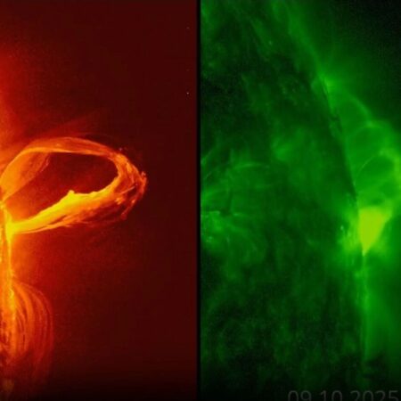 На Солнце зафиксирована мощная вспышка класса М2.0