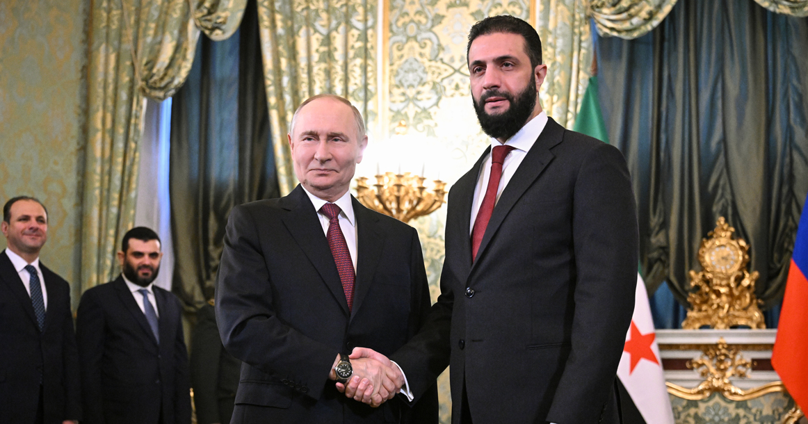 Preview В Кремле начались переговоры Путина и сирийского лидера Ахмеда Аш-Шараа