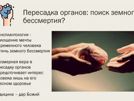Трансплантация органов: развенчание мифа о вечной молодости